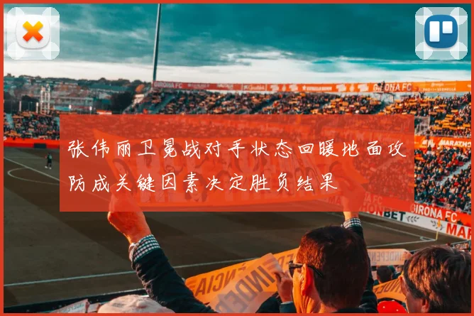 张伟丽卫冕战对手状态回暖地面攻防成关键因素决定胜负结果